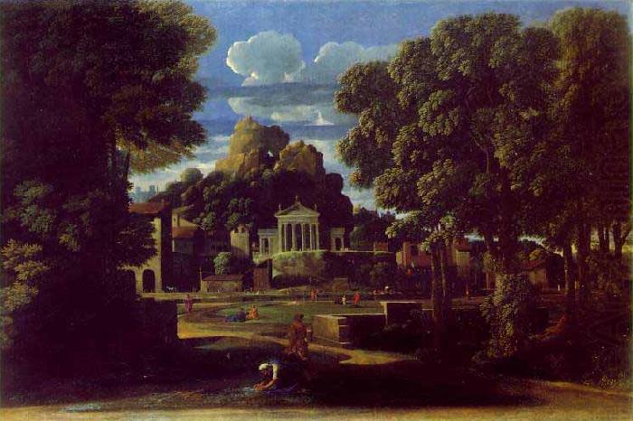 Nicolas Poussin Landscape with the Ashes of Phocion china oil painting image